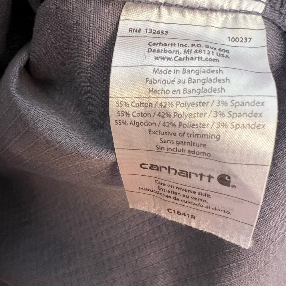 Carhartt ripstop scrub topsize M - Picture 3 of 4
